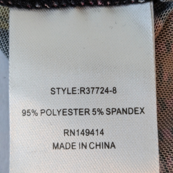 Johnny Was • Jade Long Sleeve Mesh Floral Tiered Dress - Picture 10 of 10